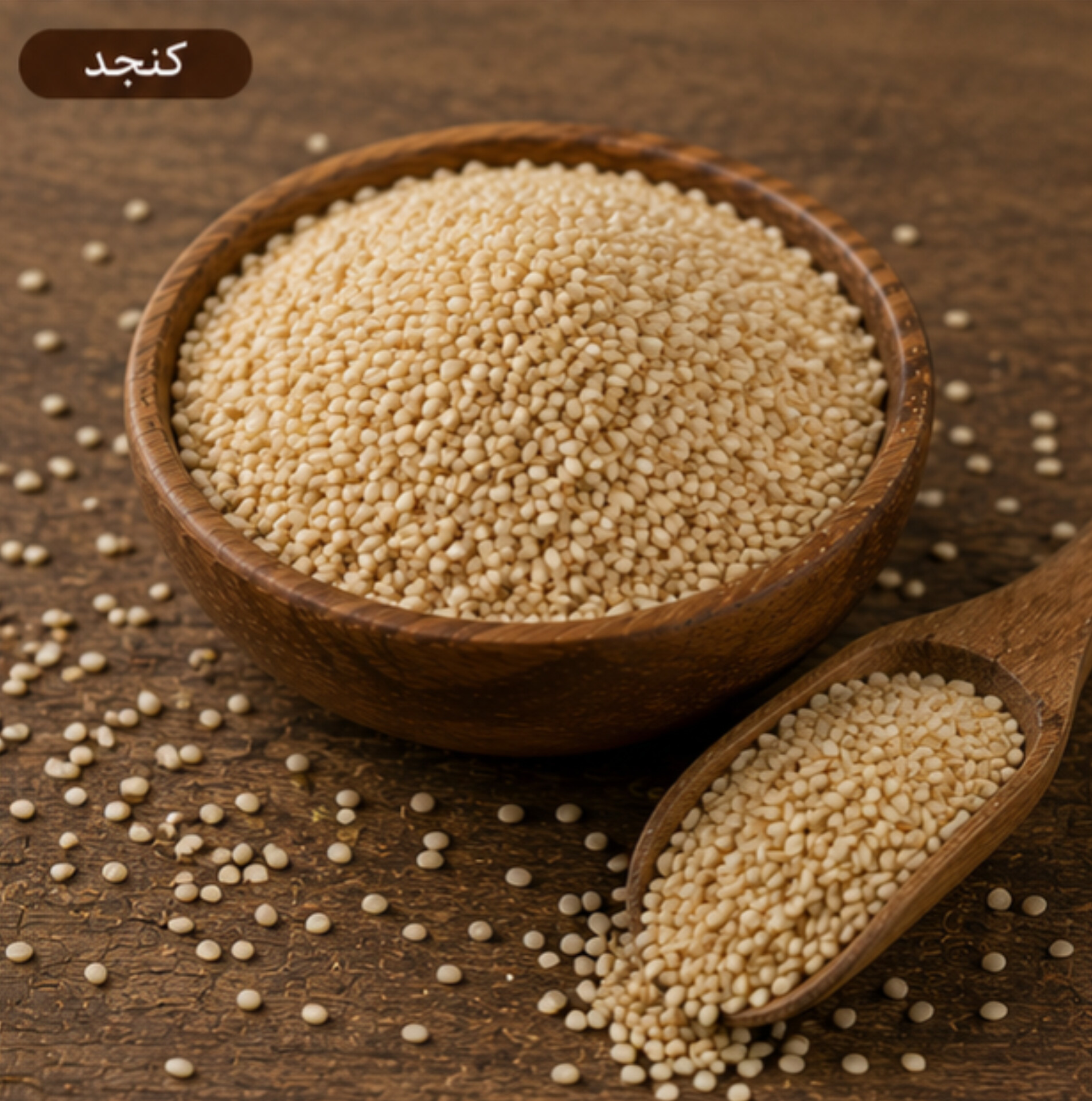 کنجد شوشتر/100 گرمی