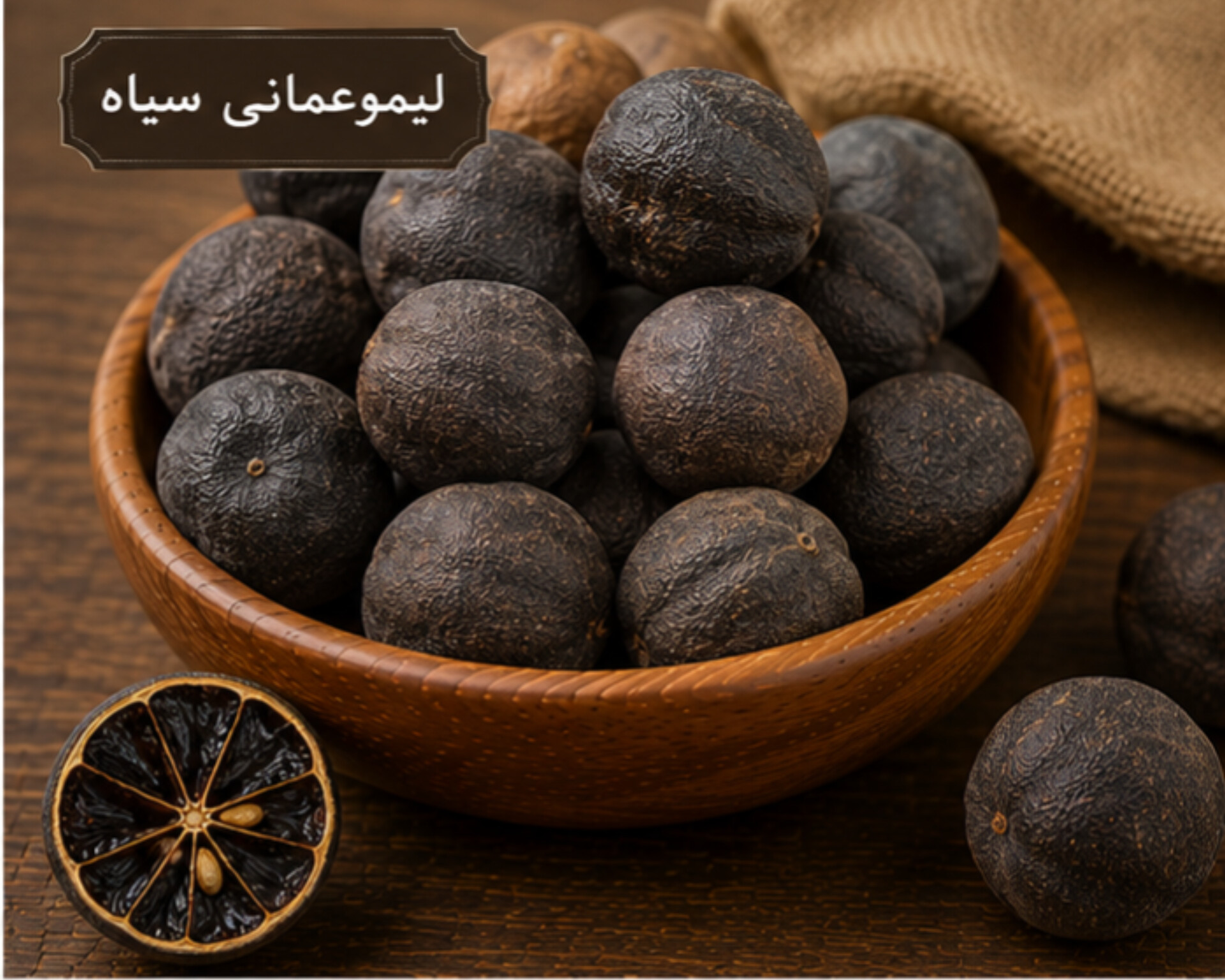 لیموعمانی سیاه/100 گرمی