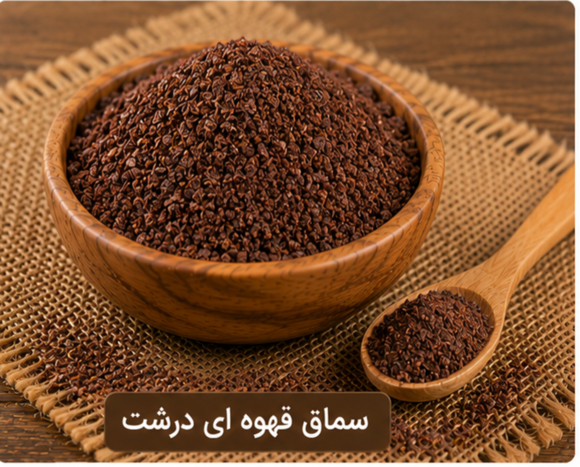 سماق قهوه ای درشت/100 گرمی