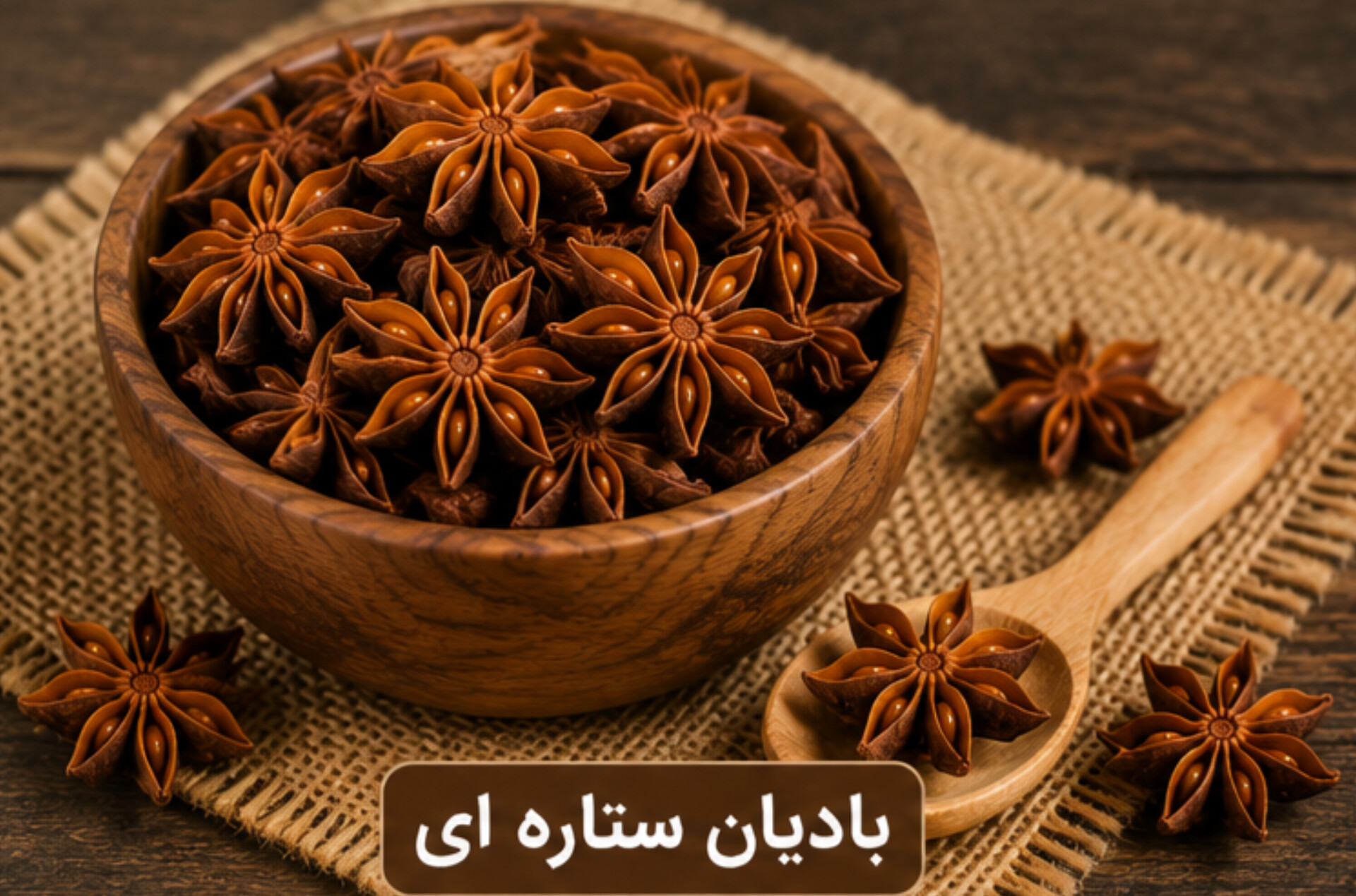 بادیان ستاره ای/بادیان ختایی/100 گرمی