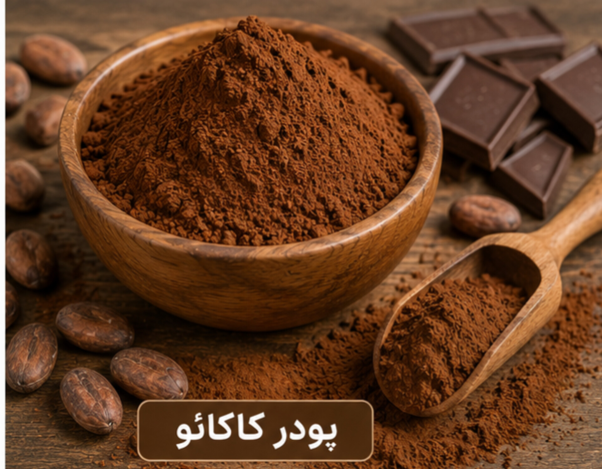 پودر کاکائو ترک/100 گرمی