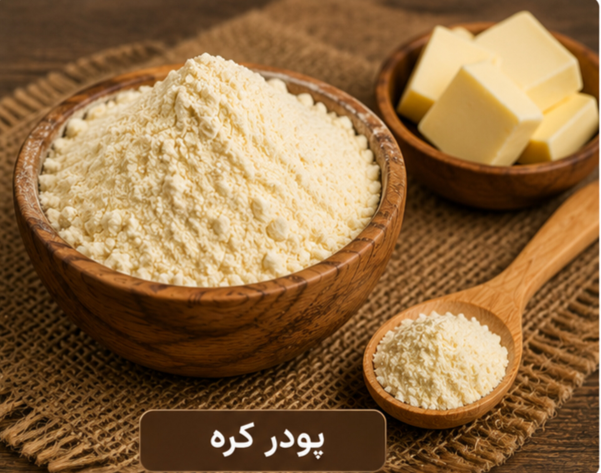 پودر کره/100 گرمی