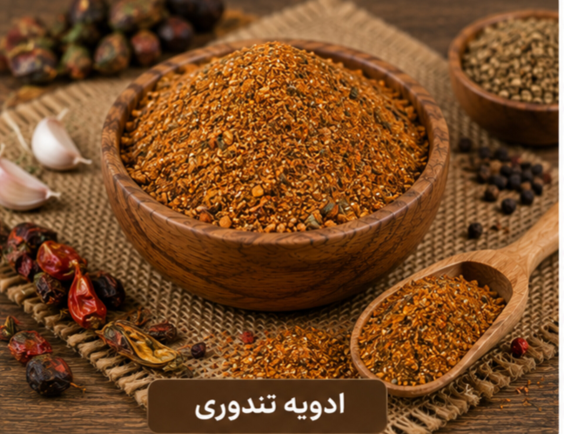 ادویه تندوری/250 گرمی