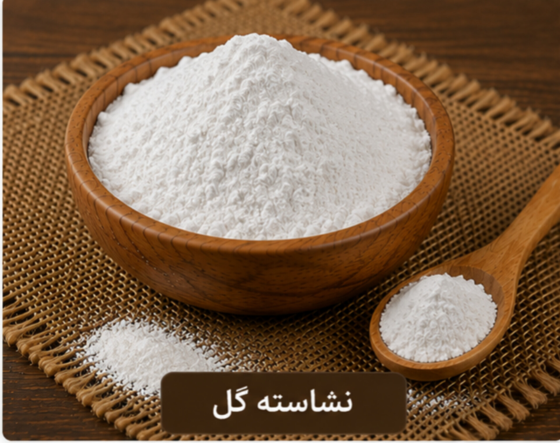 پودر نشاسته گل/100 گرمی