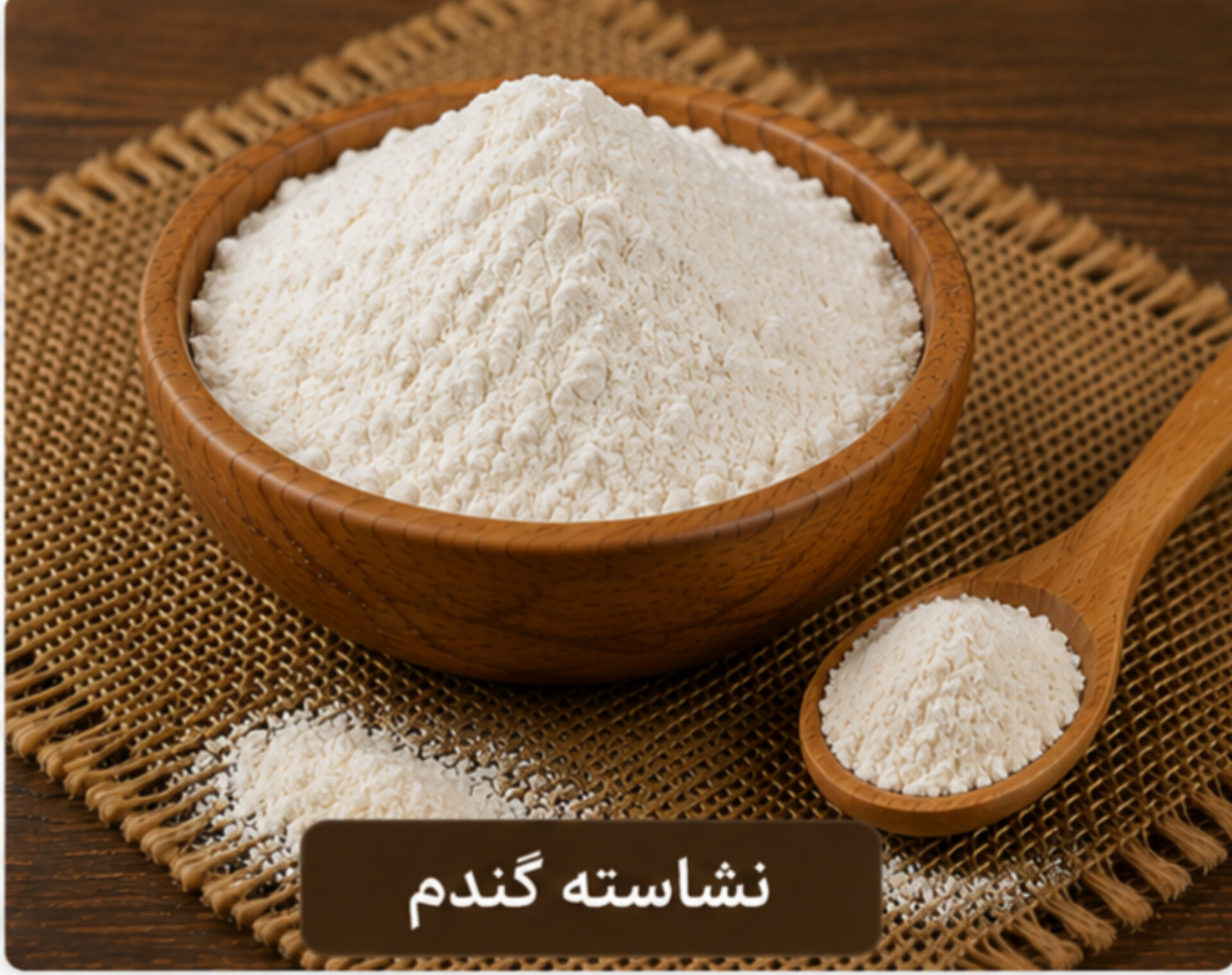 پودر نشاسته گندم/100 گرمی