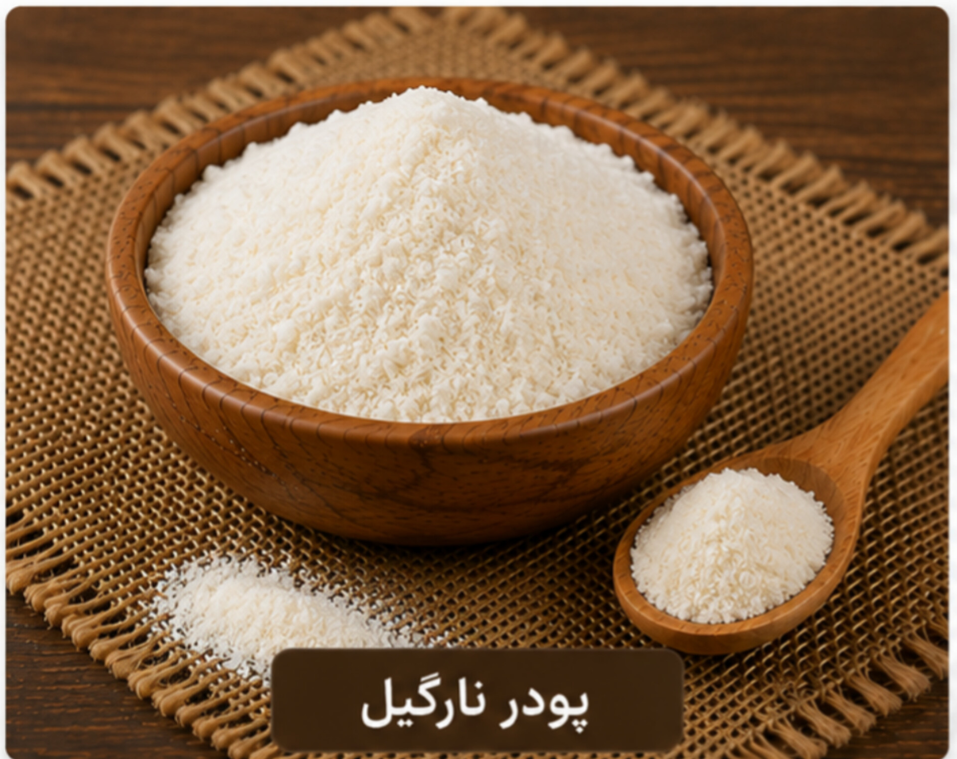 پودر نارگیل خشک/100 گرمی