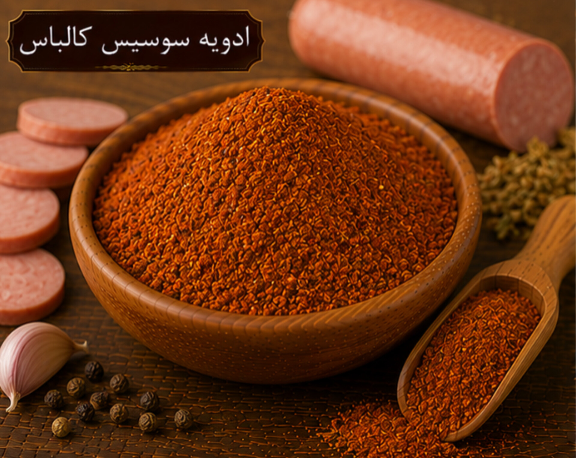 چاشنی سوسیس و کالباس/250 گرمی