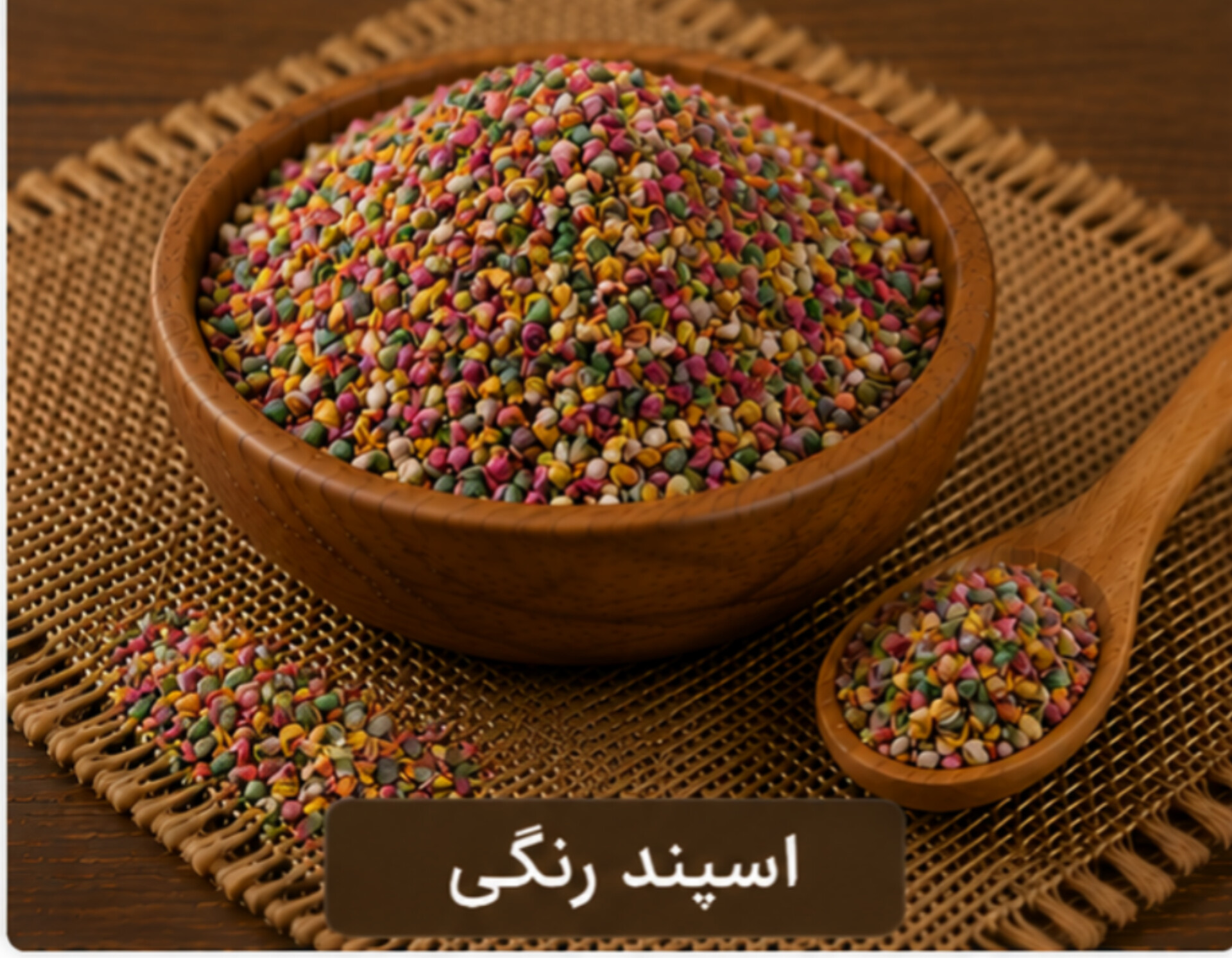 اسپند رنگی/ اسپند مخلوط/100 گرمی