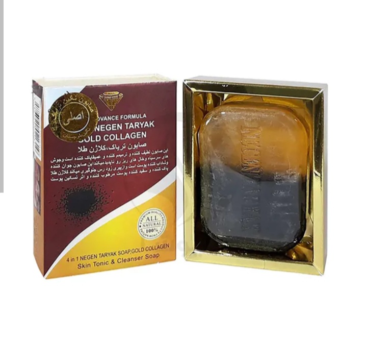 صابون تریاک و کلاژن طلا اصل