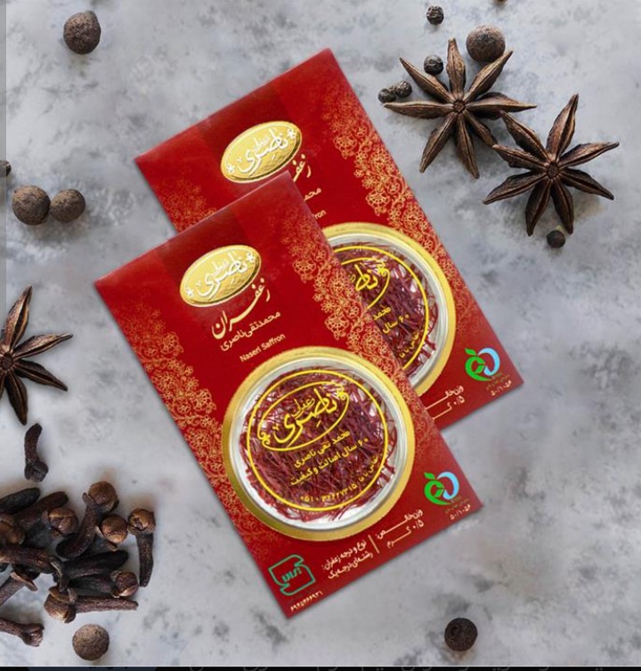 زعفران ناصری مشهد  0.5 گرمی